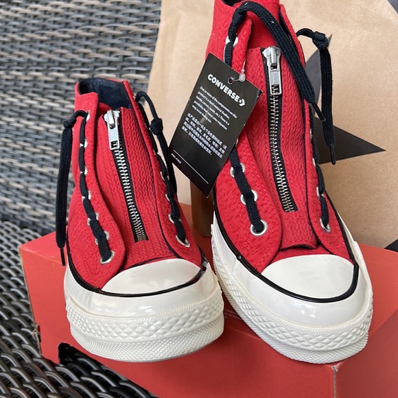 Converse Chuck 70 Zip Hi university red/black/egret WMNS - Picture 7 of 16
